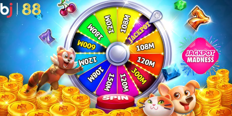 Không gian giải trí slot game ngập tràn quà tặng khủng